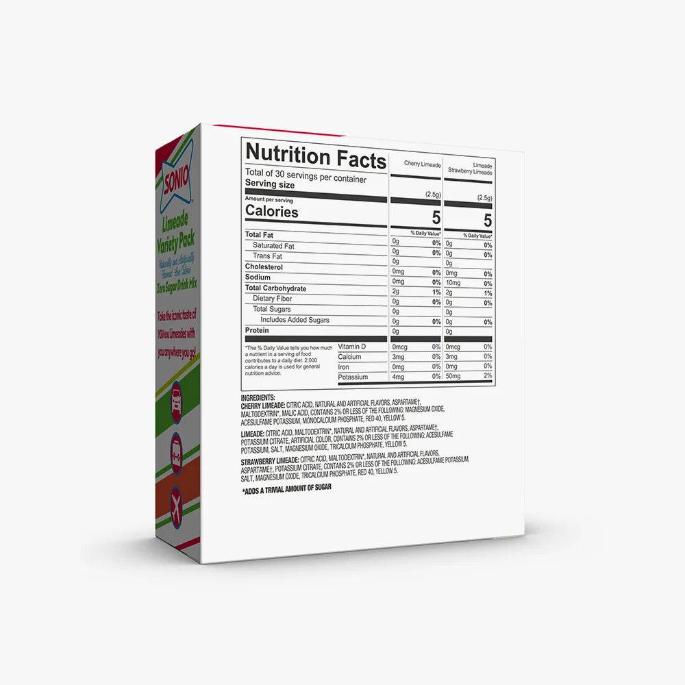 Limeade Variety Pack Drink Mix