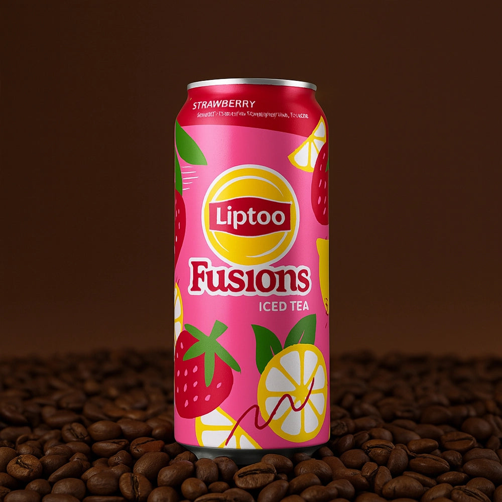 Strawberry Lemon Iced Tea Fusion Drink