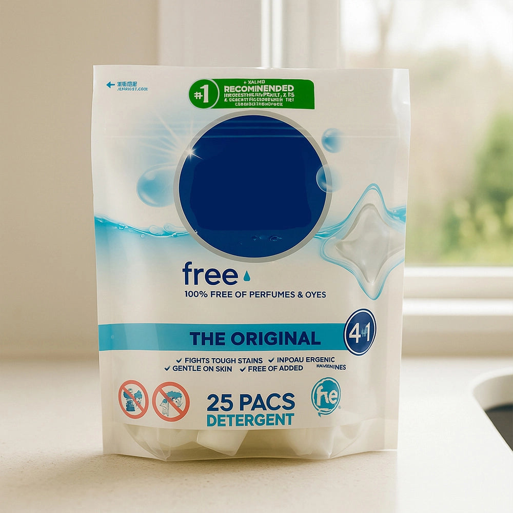 Perfume-Free Laundry Detergent Pacs
