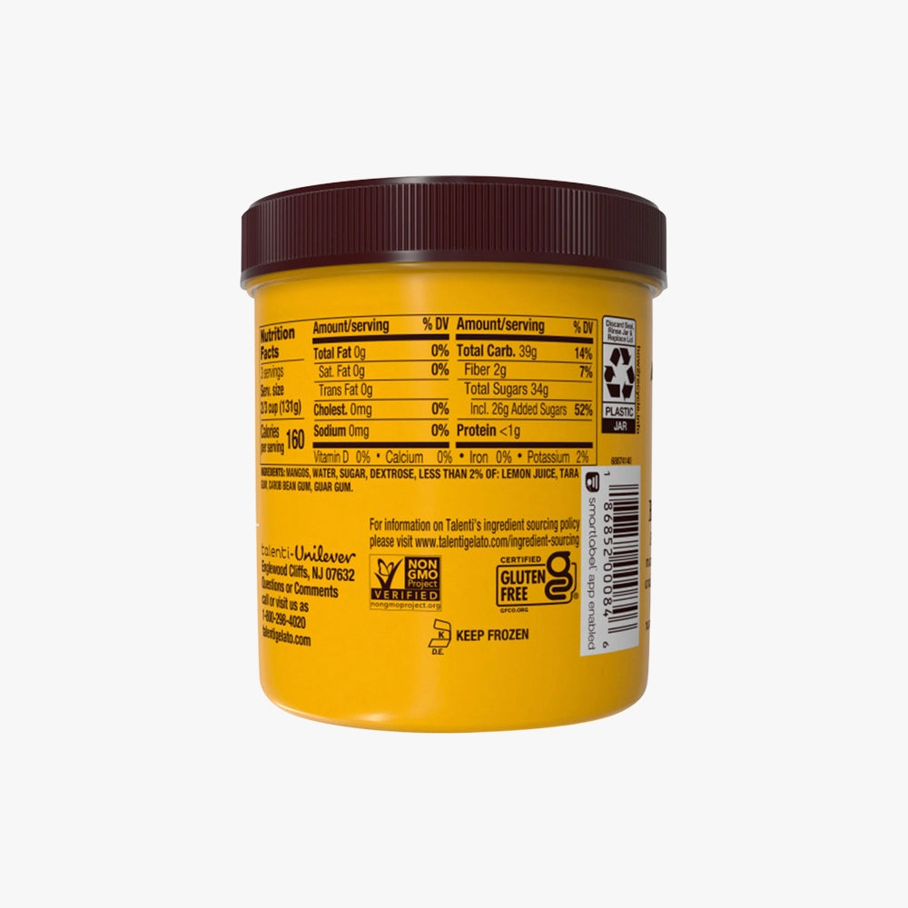 Dairy-Free Alphonso Mango Sorbetto