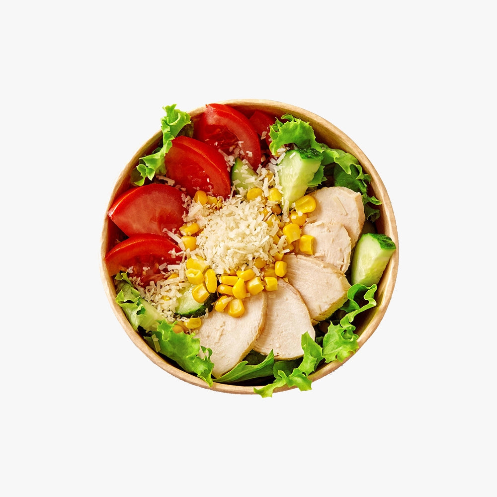 Fresh Chicken Garden Salad Bowl