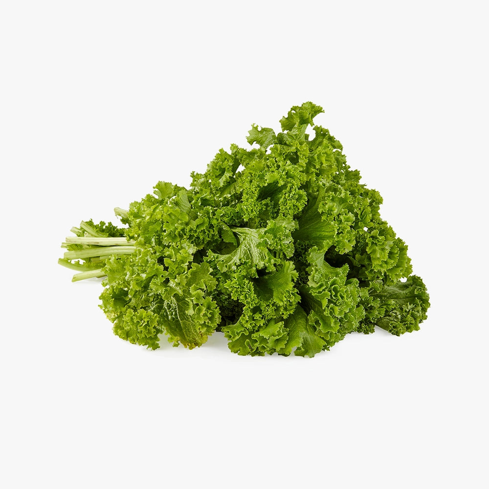 Fresh Curly Mustard Greens Bunch