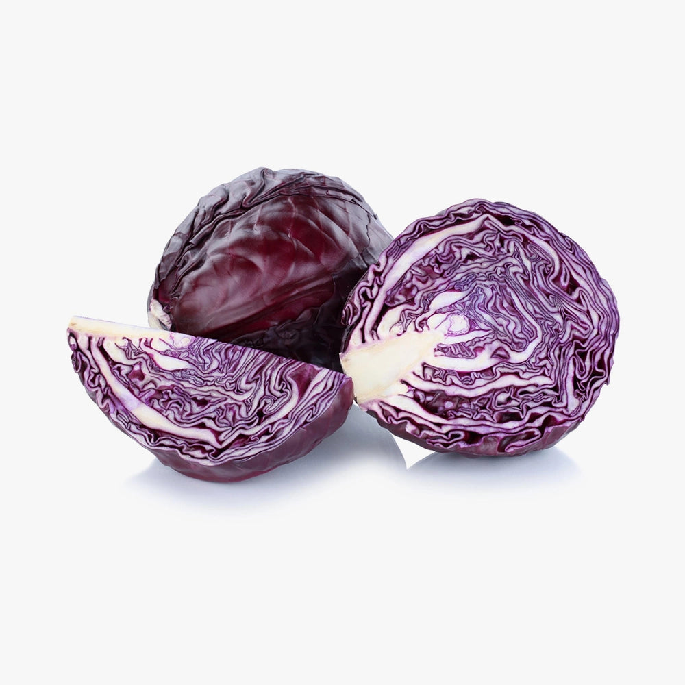 Farm Fresh Purple Cabbage Head