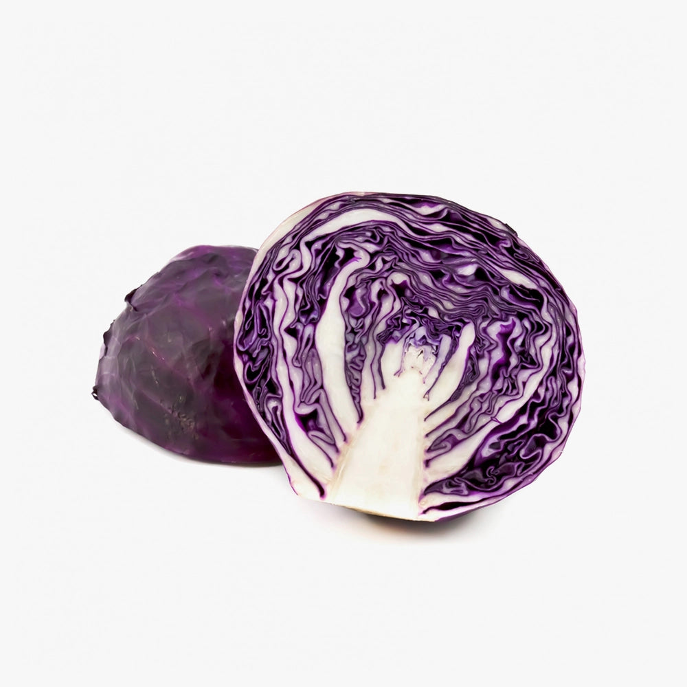 Farm Fresh Purple Cabbage Head
