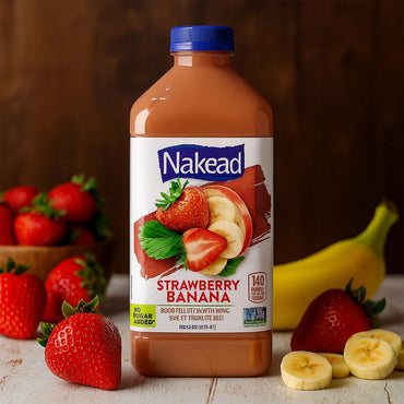 Strawberry Banana Cold Pressed Juice