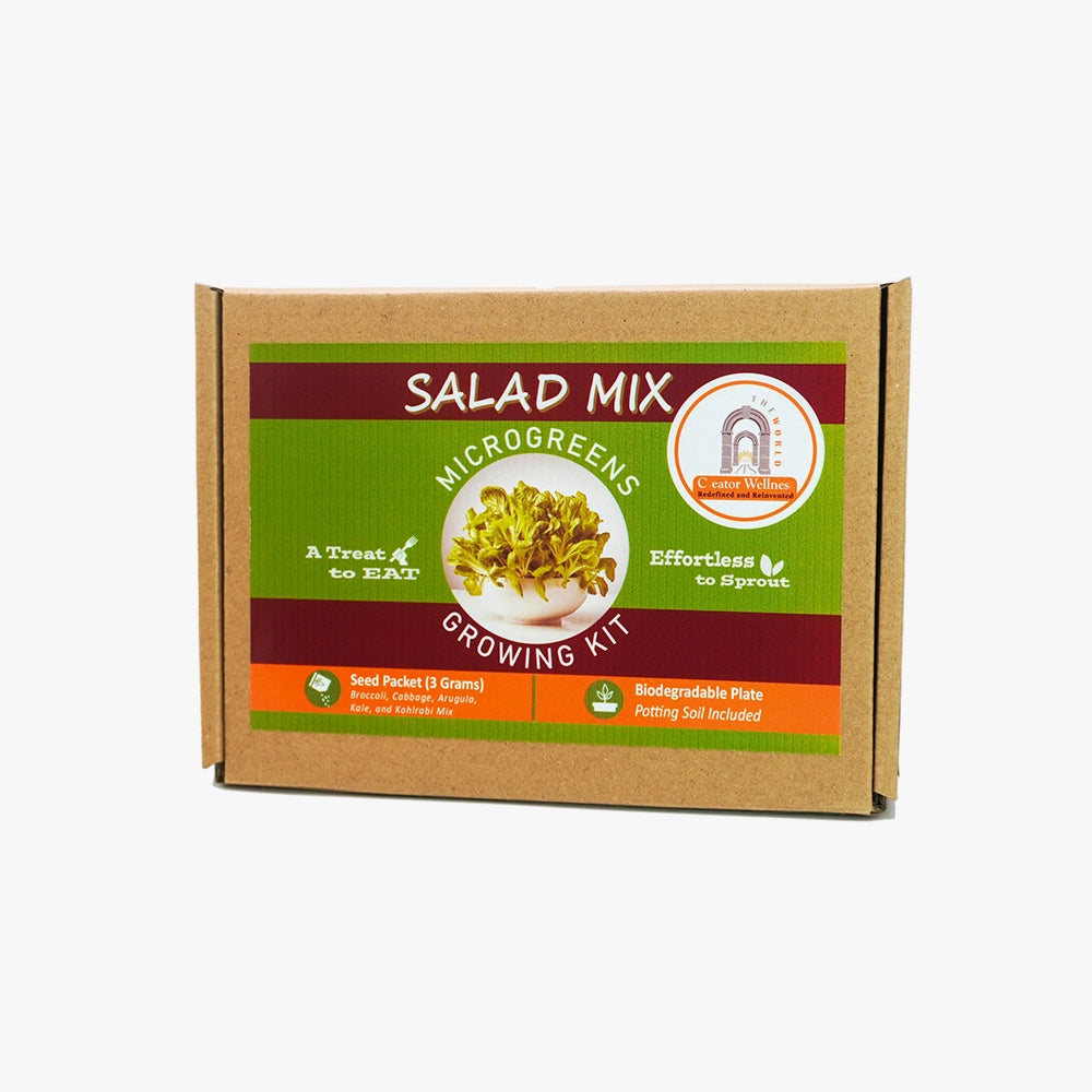 Microgreens Salad Mix Growing Kit