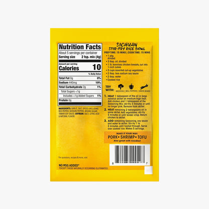 Fiery Sichuan Stir-Fry Seasoning Mix