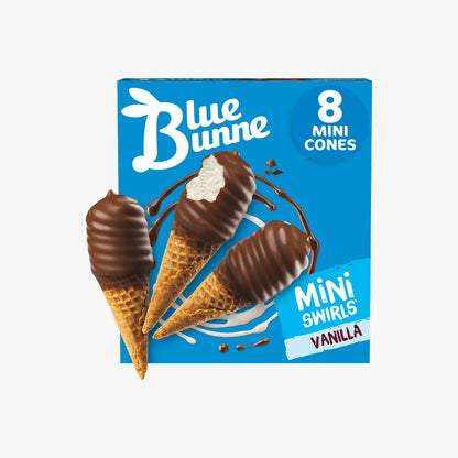 Vanilla Chocolate Dipped Mini Cones