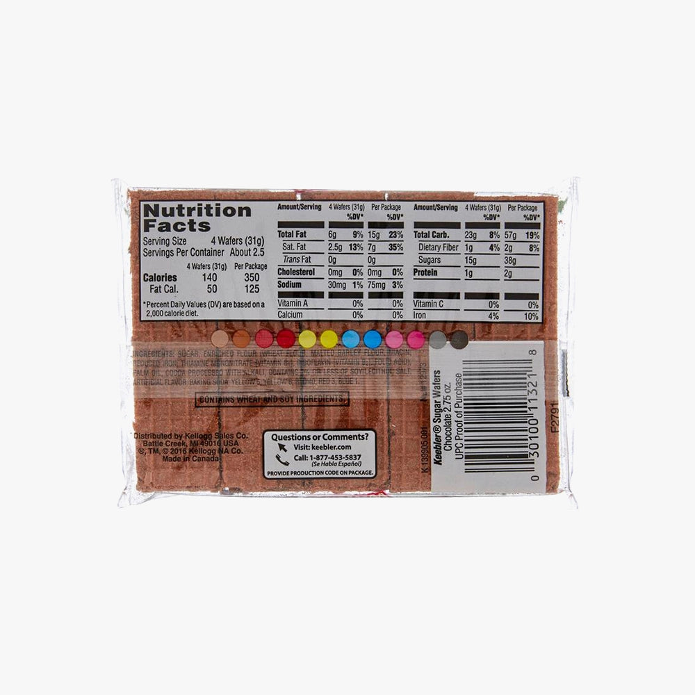 Chocolate Sugar Wafers