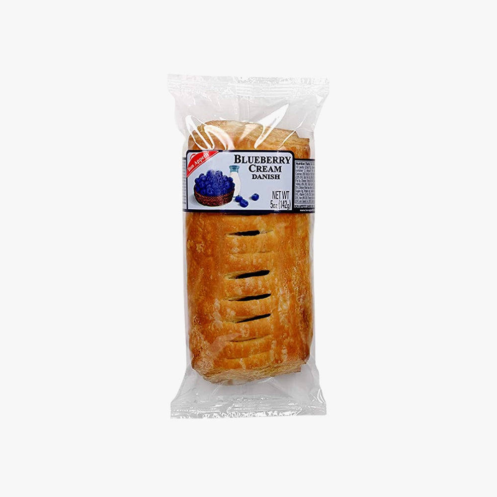 Flaky Blueberry Cream Cheese Danish