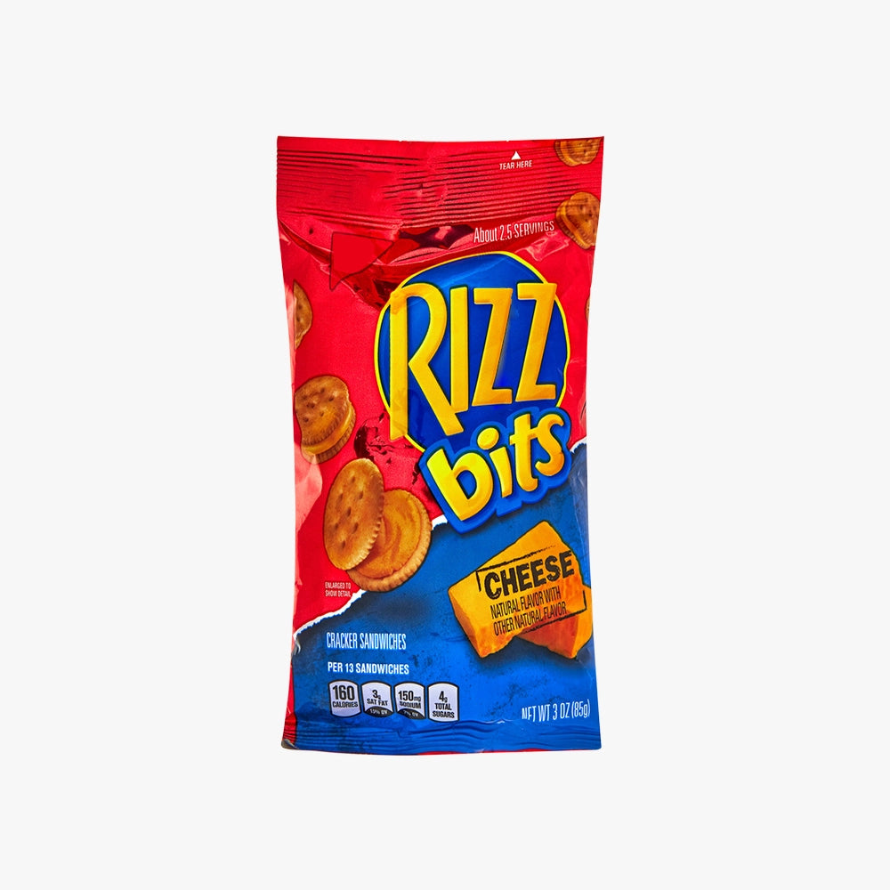 Cheese Cracker Sandwich Snack Bites