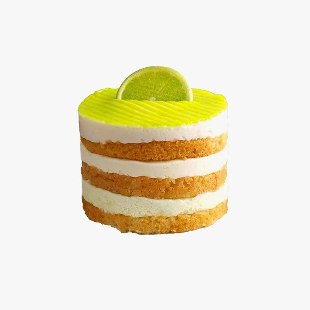 Layered Lime Mousse Pudding