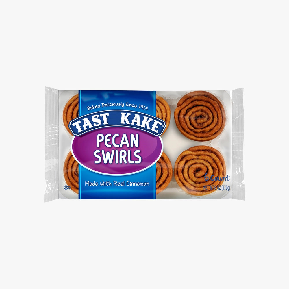 Tastkake Classic Pecan Swirl Rolls
