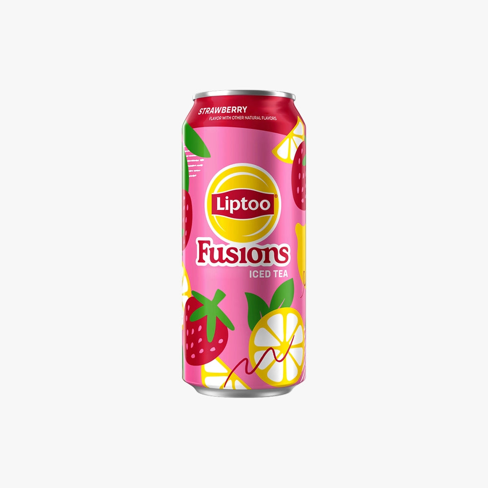 Strawberry Lemon Iced Tea Fusion Drink