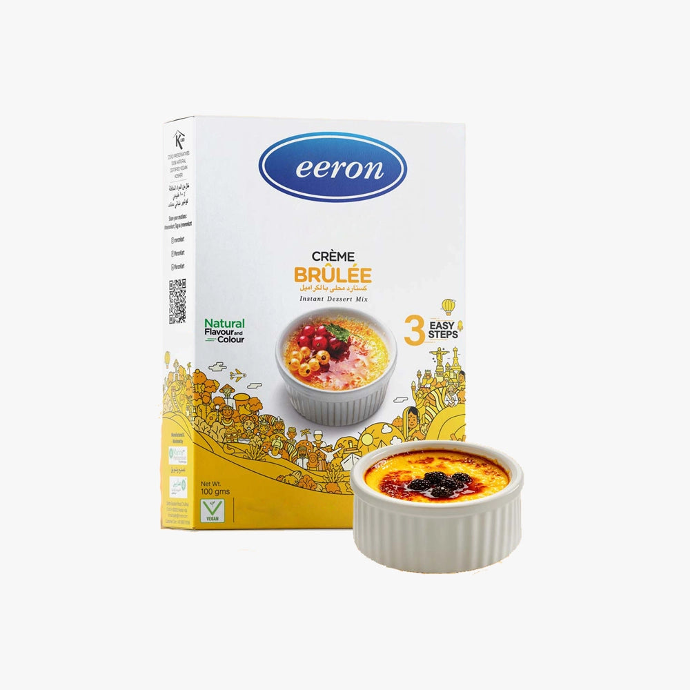 Elegant Crème Brûlée Dessert Mix