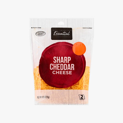 Sharp Cheddar Cheese Shredded Pack
