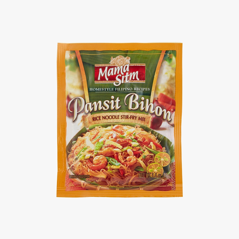 Mélange de nouilles de riz traditionnelles pour sauté