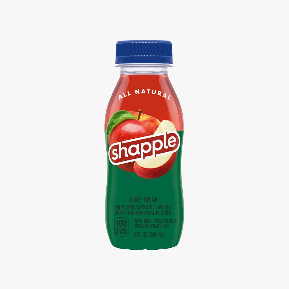 Mini Natural Apple Juice Drink Bottles