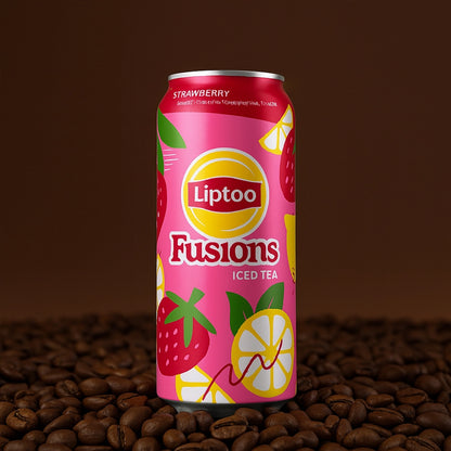 Strawberry Lemon Iced Tea Fusion Drink