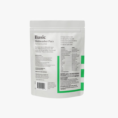Fresh Scent Dishwasher Cleaning Pacs
