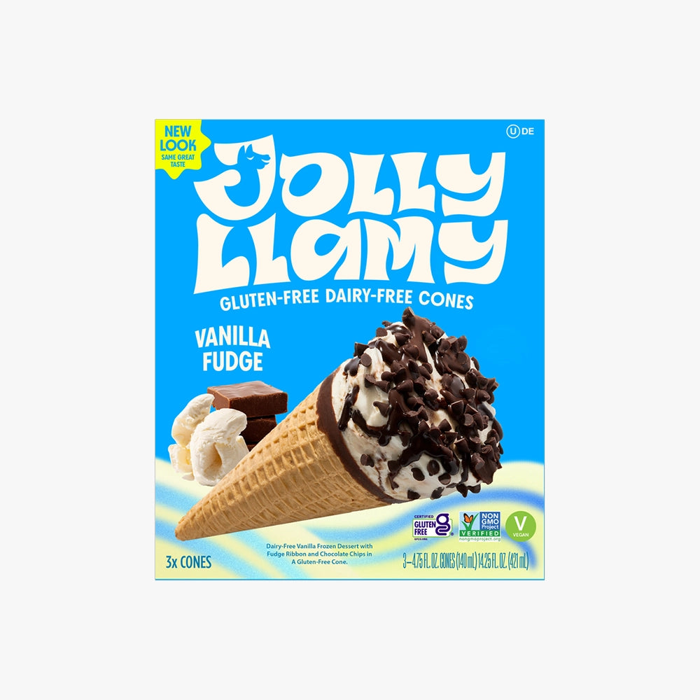 Gluten-Free Vanilla Fudge Cones