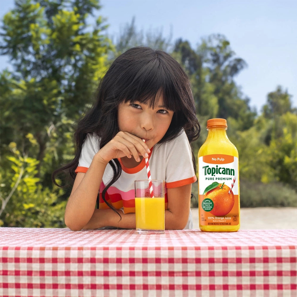 Pure Premium 100% Orange Juice Bottle