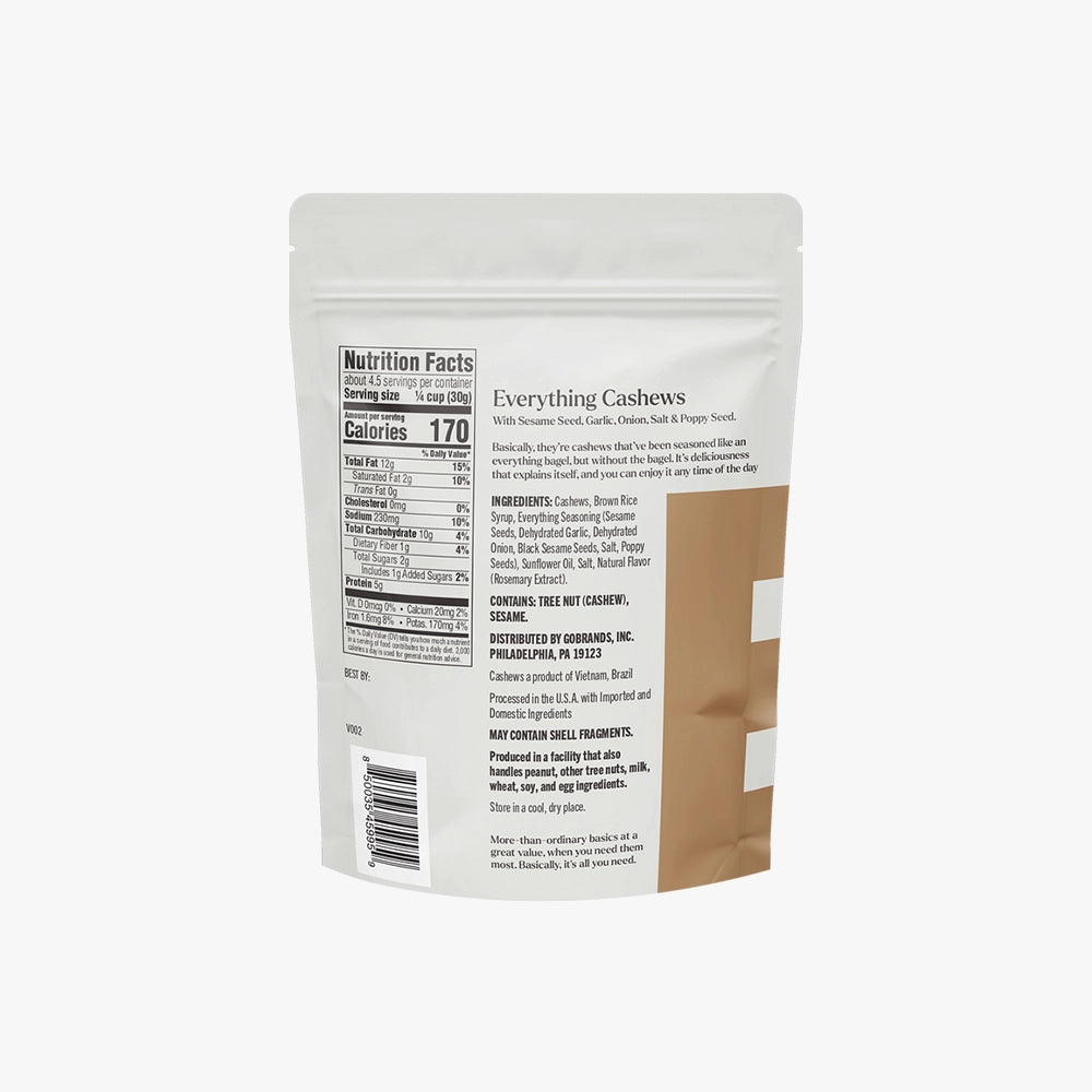 Everything Seasoned Cashews
