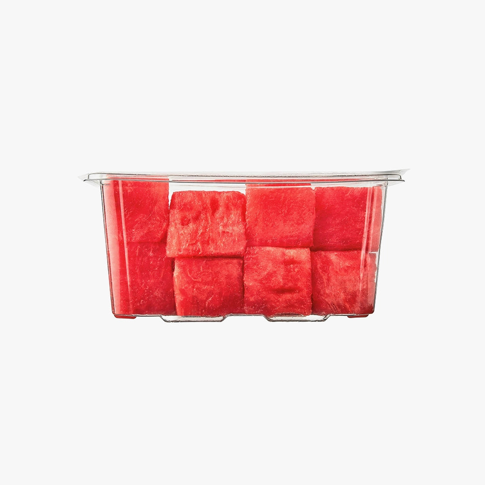 Pack de cubes de pastèque fraîche réfrigérée