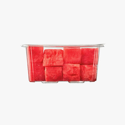 Pack de cubes de pastèque fraîche réfrigérée