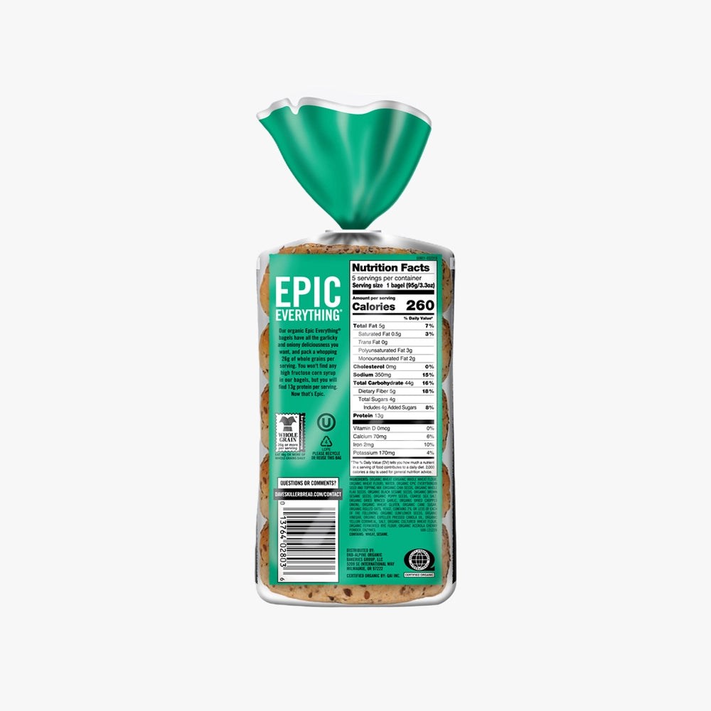 Epic Everything Organic Bagel Pack
