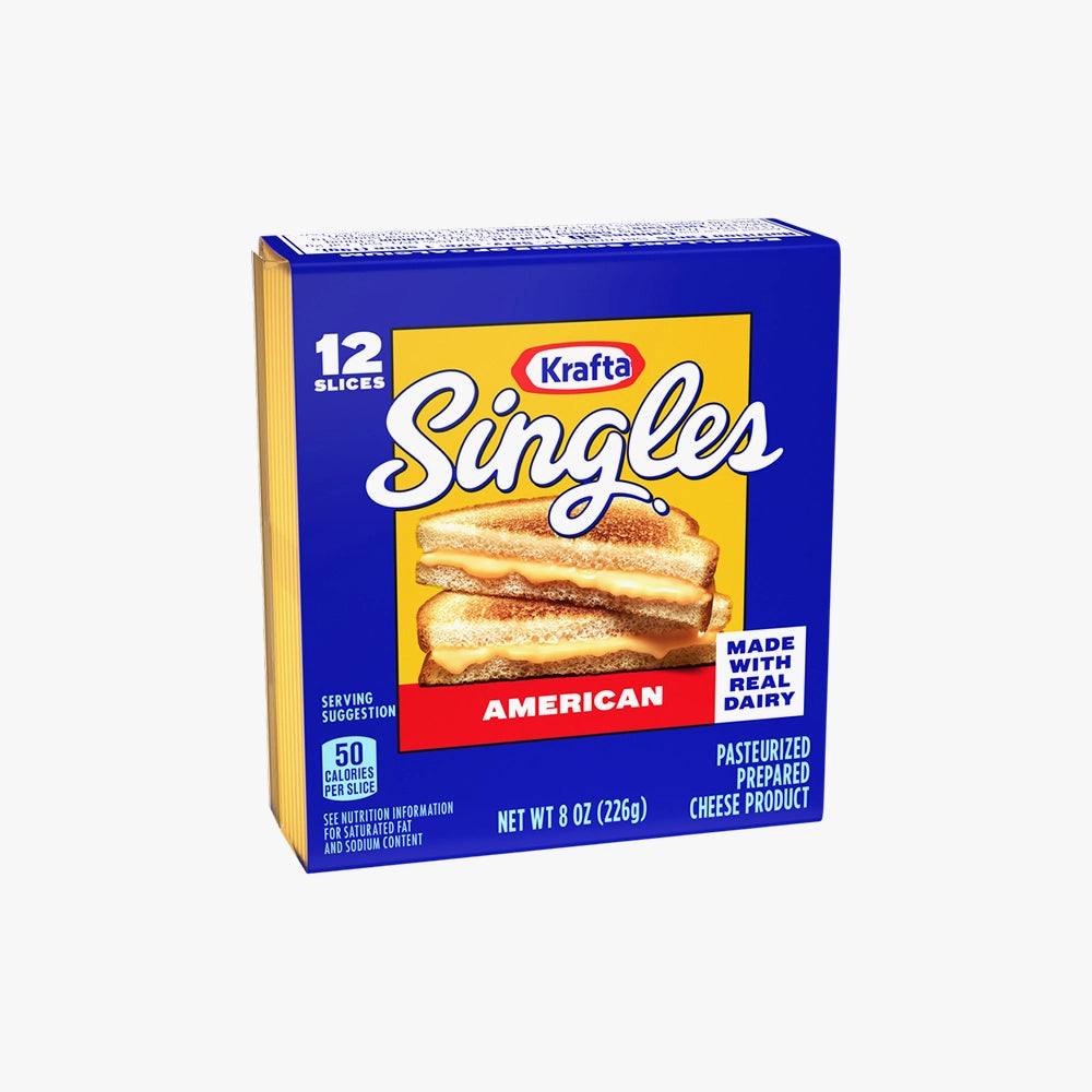 American Cheese Slices – 12 Pack