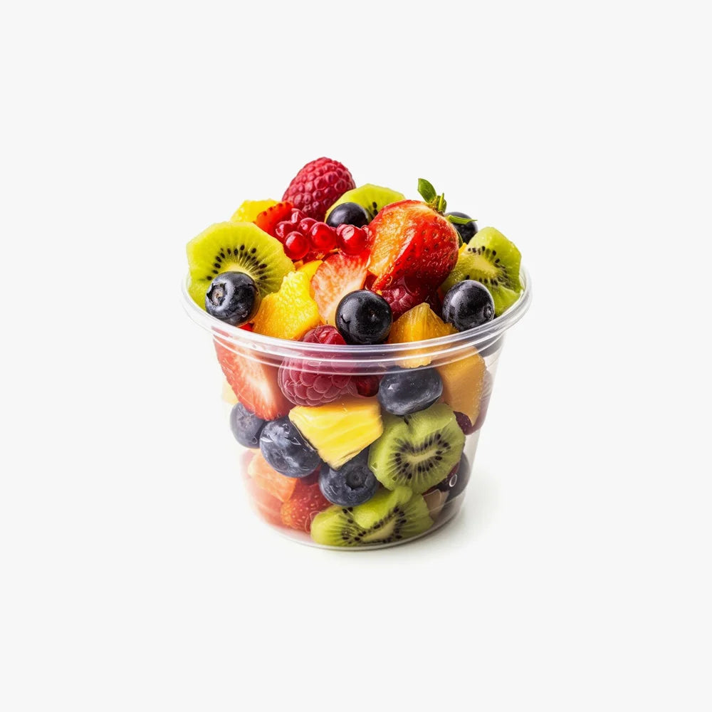 Fresh Tropical Fruit Salad Cups