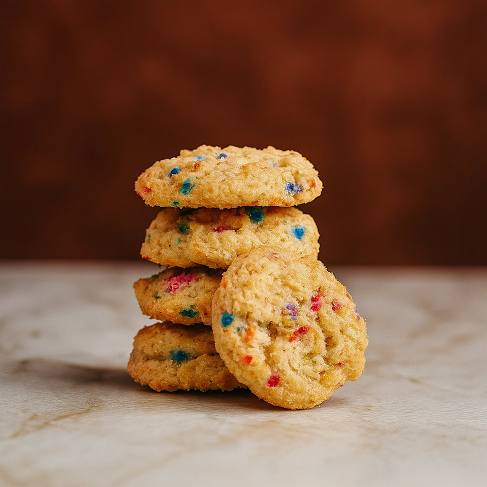 Birthday Cake Sprinkle Cookie Bites