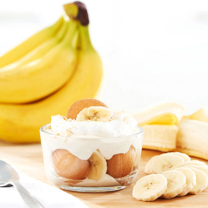 Mark side Fresh Organic Bananas