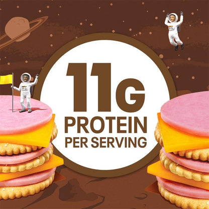 Cracker Stackers with Cheese Rounds