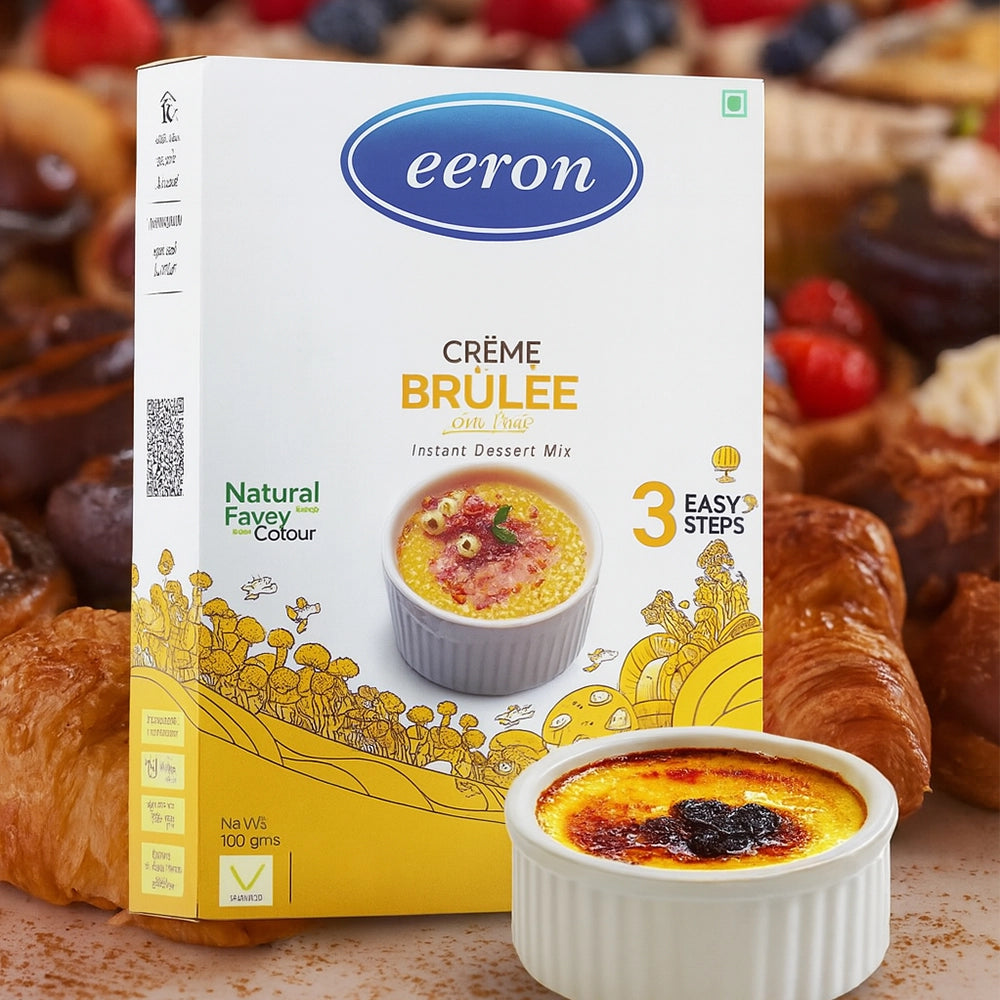 Elegant Crème Brûlée Dessert Mix