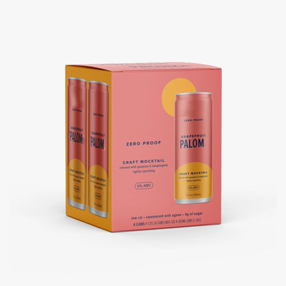 Mocktail pétillant au pamplemousse sans alcool