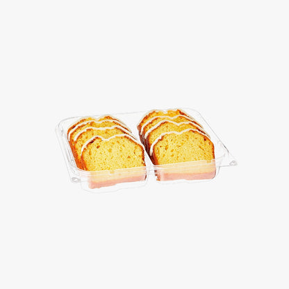 Vanilla Iced Pound Cake Slices