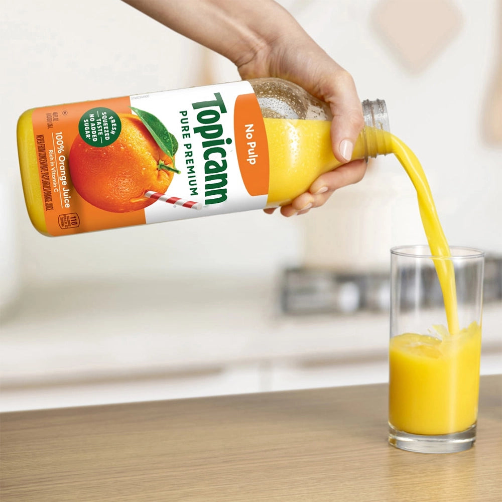 Pure Premium 100% Orange Juice Bottle