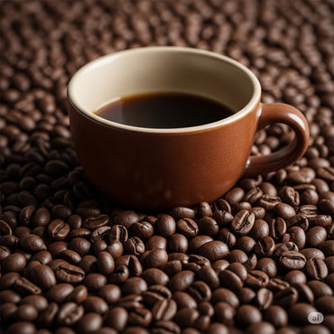 Strong Freshly Brewed Black Coffee