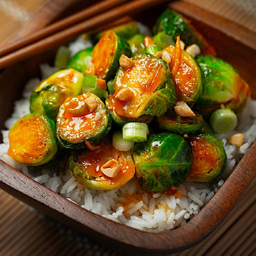 Seasoned Organic Brussels Sprouts