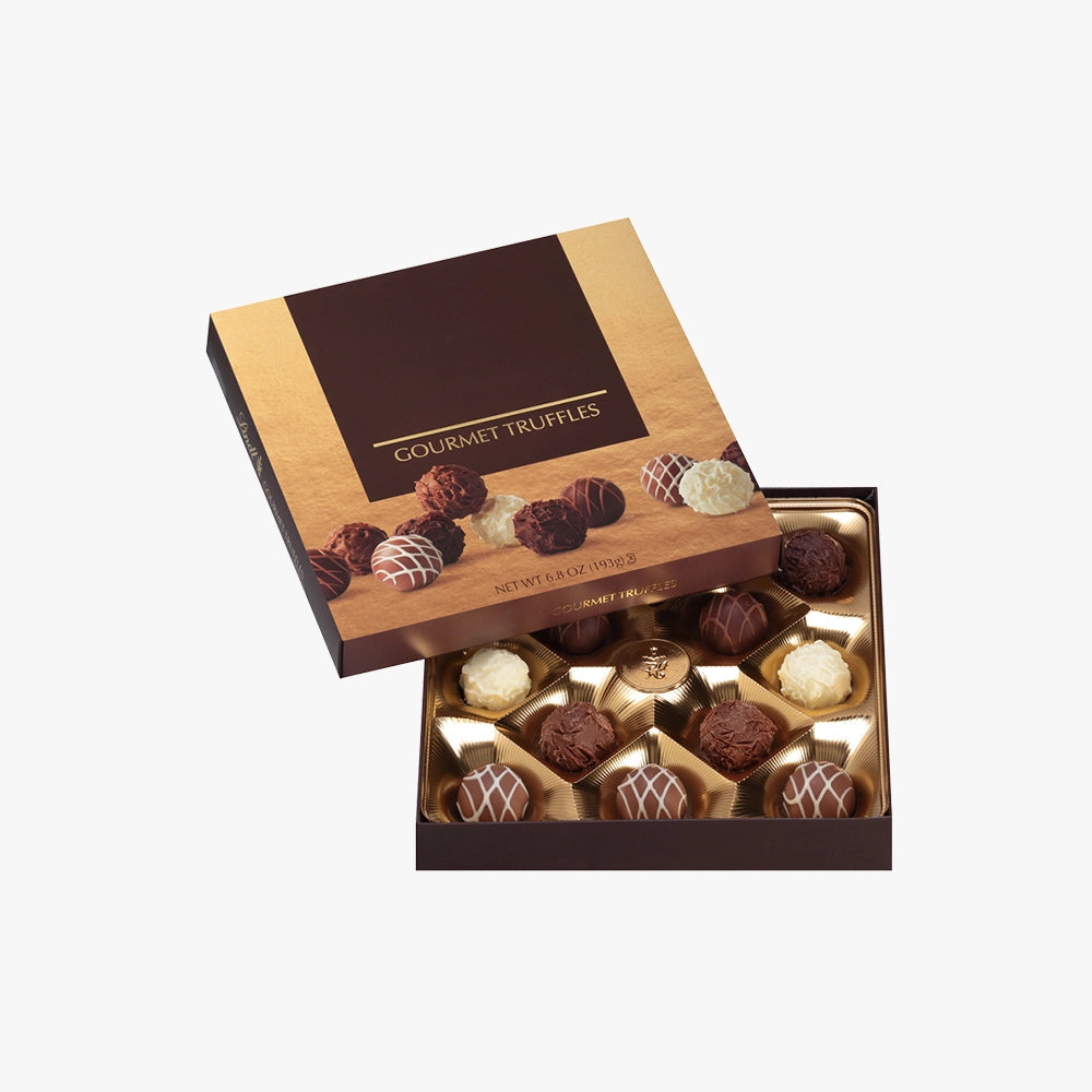 Elegant Box Of Chocolate Truffles