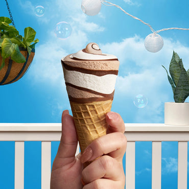 Double Flavor Ice Cream Cones