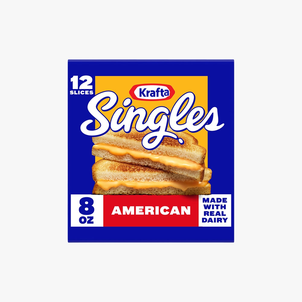 American Cheese Slices – 12 Pack