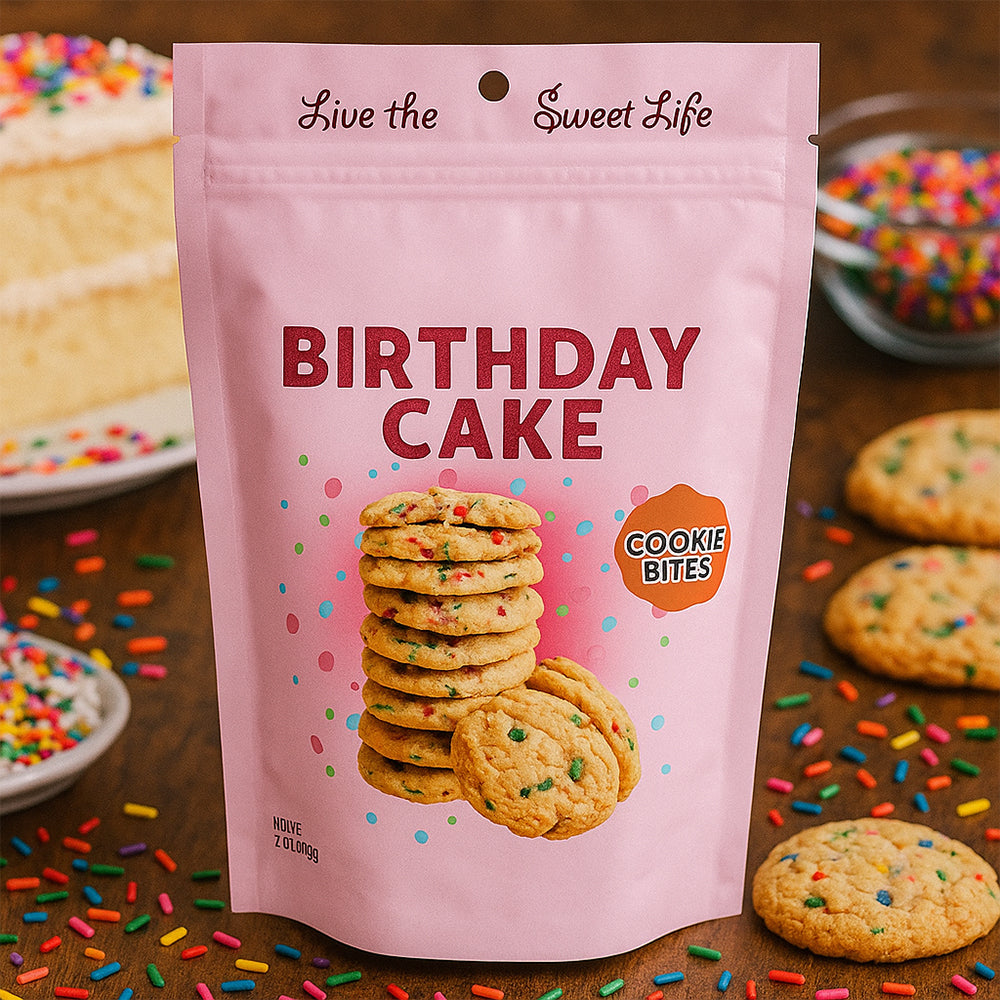 Birthday Cake Sprinkle Cookie Bites