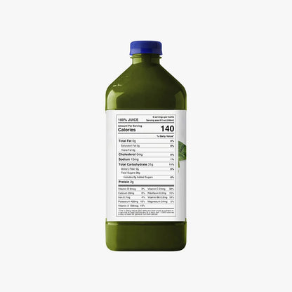 Boisson énergisante à base de jus verts