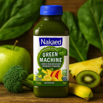 Boisson énergisante à base de jus verts